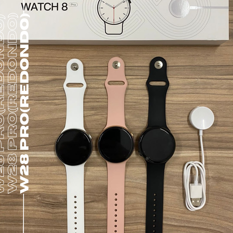 W28 Pro Redondo – Smartwatch Redondo Microwear