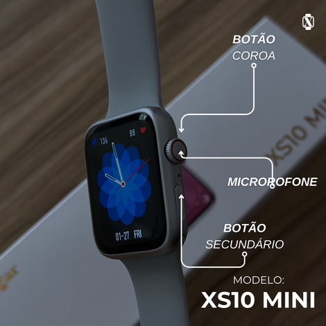 XS10 Mini 42mm | Custo-benefício, função 2 gestos, custo-benefício