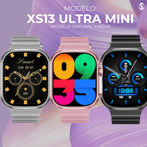 XS13 Ultra Mini 44mm| Smartwatch Mini, 2° Geração, Custo-Benefício